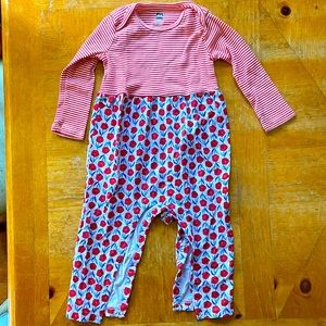 Tea long sleeve romper